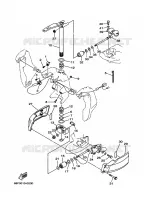 SUPPORT 2 pour Yamaha Z150P 2 Stroke, High Pressure Direct injection, Electric Starter, Remote Control, Power Trim & Tilt de 2000
