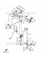 COMMANDE D'ACCELERATEUR pour Yamaha Z150Q 2 Stroke, High Pressure Direct injection, Electric Starter, Remote Control, Power Trim & Tilt de 2001