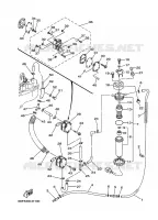 RESERVOIR A ESSENCE pour Yamaha Z175G Electric Starter, Remote Control, Power Trim & Tilt, Oil injection, Shaft 25