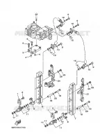 POMPE A INJECTION pour Yamaha Z200N Electric Starter, Remote Control, Power Trim & Tilt, Oil injection, Shaft 25