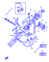 KIT DE REPARATION 1 pour Yamaha 9.9D 2 Stroke de 1993