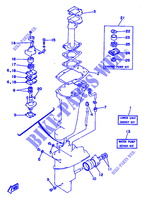 KIT DE REPARATION 2 pour Yamaha 9.9D 2 Stroke de 1993