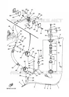 ALIMENTATION CARBURANT 1 pour Yamaha Z200P Electric Starter, Remote Control, Power Trim & Tilt, Oil injection, Shaft 20