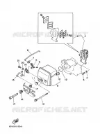 ADMISSION pour Yamaha 9.9F Manual Starter, Tiller Handle, Manual Tilt, Pre-Mixing, Shaft 20