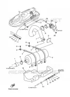 ECHAPPEMENT 2 pour Yamaha XL700Y de 2000