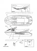 EMBLEME / OUTILS pour Yamaha XL700Y de 2000