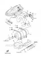 ECHAPPEMENT 2 pour Yamaha XL700Y de 2000