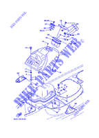 ENGINE HATCH 1 pour Yamaha GP800W de 1998