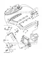 HULL & DECK pour Yamaha XA800 de 2001