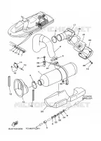 ECHAPPEMENT 2 pour Yamaha GP800Y de 2000