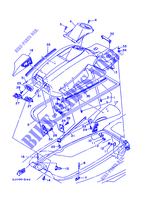 ENGINE HATCH pour Yamaha RA760U RA760 de 1996