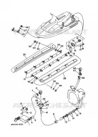 HULL & DECK pour Yamaha RA760U RA760 de 1996