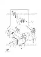 ADMISSION pour Yamaha E15D Enduro, Manual Starter, Tiller Handle, Manual Tilt, Pre-Mixing de 2003