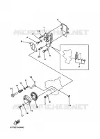ADMISSION pour Yamaha E8D Enduro, Manual Starter, Tiller Handle, Manual Tilt, Pre-Mixing, Shaft 20