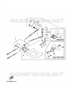 BOITIER DE COMMANDE A DISTANCE pour Yamaha E8D Enduro, Manual Starter, Tiller Handle, Manual Tilt, Pre-Mixing, Shaft 20
