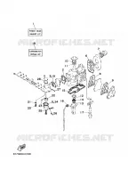 KIT DE REPARATION 1 pour Yamaha E8D Enduro, Manual Starter, Tiller Handle, Manual Tilt, Pre-Mixing, Shaft 20