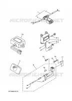 PIÈCES OPTIONNELLES pour Yamaha E8D Enduro, Manual Starter, Tiller Handle, Manual Tilt, Pre-Mixing, Shaft 20