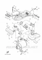 ECHAPPEMENT 3 pour Yamaha FX CRUISER SVHO de 2017