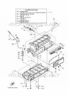 CARTER MOTEUR pour Yamaha FX LIMITED SVHO de 2019