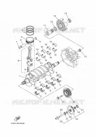 VILEBREQUIN / PISTON pour Yamaha FX LIMITED SVHO de 2019