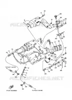 ECHAPPEMENT 2 pour Yamaha GP1300R  de 2004