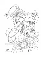 ENGINE HATCH 2 pour Yamaha GP1300R  de 2004