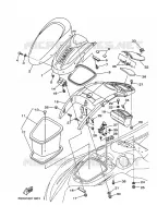 ENGINE HATCH 2 pour Yamaha GP1300-B de 2003