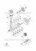VILEBREQUIN / PISTON pour Yamaha GP1800 de 2017