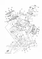 ENGINE HATCH 1 pour Yamaha GP1800 de 2019