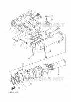 ECHAPPEMENT 1 pour Yamaha VX CRUISER HO HIGH OUTPUT de 2017