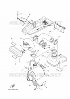 ECHAPPEMENT 3 pour Yamaha VX CRUISER HO de 2019