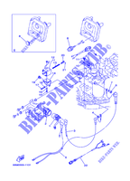 PARTIE ELECTRIQUE 2 pour Yamaha F13.5A Electric Starter, Tiller Handle, Manual Tilt, Shaft 20