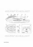 EMBLEME pour Yamaha VX1800A-R de 2016