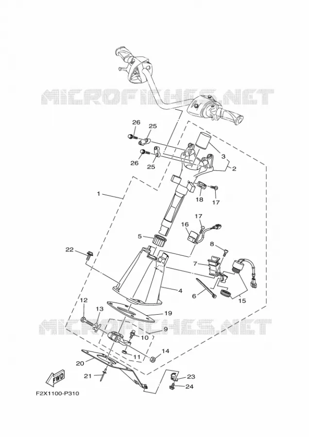 DIRECTION 2 Yamaha WAVERUNNER 1800 2016 VX1800A-R  VX1800A-R