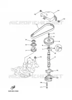 POMPE A HUILE pour Yamaha F15A Electric Starter, Remote Control, Power Tilt, Shaft 20