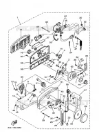 BOITIER DE COMMANDE A DISTANCE pour Yamaha F15P Electric Starter, Power Tilt, Remote Control, Shaft 20