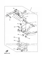BOITIER DE COMMANDE A DISTANCE pour Yamaha F15A 4 Stroke de 2002