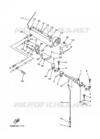 COMMANDE D'ACCELERATEUR pour Yamaha F15A 4 Stroke de 2002