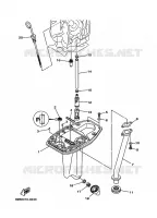 VENTILATEUR D'HUILE pour Yamaha F15A 4 Stroke de 2002