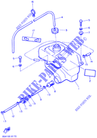 RESERVOIR A CARBURANT pour Yamaha SNOSCOOT de 1989