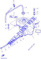 RESERVOIR A CARBURANT pour Yamaha SNOSCOOT de 1989