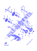 SUSPENSION DE CHENILLE 1 pour Yamaha Snoscoot_Electric Start de 1988