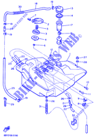 RESERVOIR A CARBURANT pour Yamaha ENTICER II de 2000