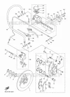 FREIN pour Yamaha PHAZER GT de 2013