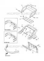 BUMPER pour Yamaha VENTURE 500 XL de 1999