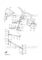 DIRECTION pour Yamaha VENTURE XL de 1996