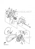 POULIE PRIMAIRE pour Yamaha VENTURE XL de 1996