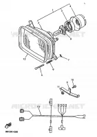 PHARE 2 pour Yamaha VENTURE TF de 1996