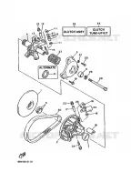 POULIE PRIMAIRE pour Yamaha VT480E de 1992