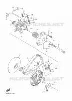 POULIE PRIMAIRE pour Yamaha VENTURE MULTI PURPOSE de 2018